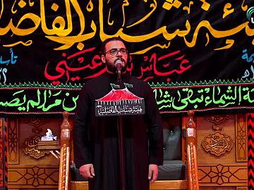 مجلس عزاء شهادة الامام السجاد (عليه السلام) ويرتقي المنبر الرادود محمد باقر الخاقاني