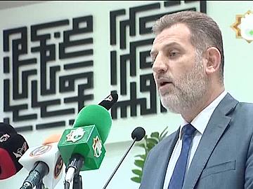 الشاعر الاستاذ مضر الالوسي/ ضمن الامسية الشعرية (الشعر الفصيح)/ في مهرجان ربيع الرسالة التاسع
