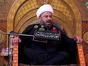 محاضرة دينية بمناسبة حلول شهر محرم الحرام - يلقيها فضيلة الشيخ زمان الحسناوي - 8 محرم الحرام