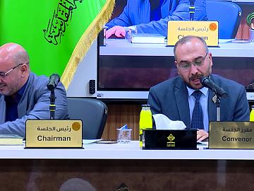 بحث المسكوكة القرآنية المركبة مقاربة تداولية مدمجة في الخطاب الحسيني محطة الصفاح أنموذجاً  د. حامد معن عامر - العراق