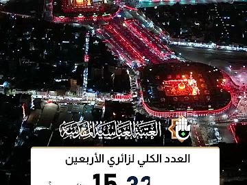 عقد من الزمن على إطلاق خدمة العدّ الإلكتروني.. العتبة العباسية المقدسة تعلن أعداد الزائرين المشاركين في إحياء زيارة الأربعين.