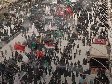 العتبة العباسية المقدسة استنفرت جهودها التنظيمية والخدمية لإحياء ذكرى دفن الأجساد الطاهرة