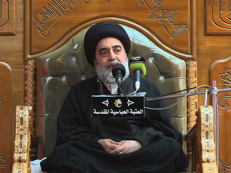 محاضرة السيد مضر القزويني مجلس عزاء شعبة السادة الخدم لأحياء ذكرى شهادة الإمام  الباقرعليه السلام 