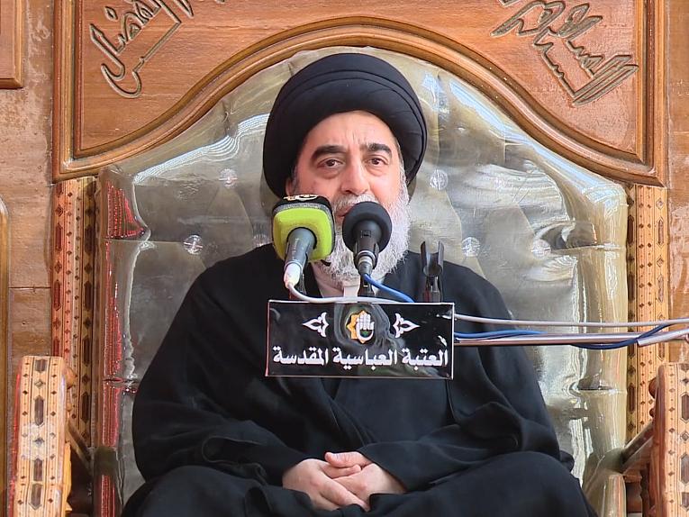 محاضرة السيد مضر القزويني مجلس عزاء شعبة السادة الخدم لأحياء ذكرى شهادة الإمام الصادق عليه السلام 