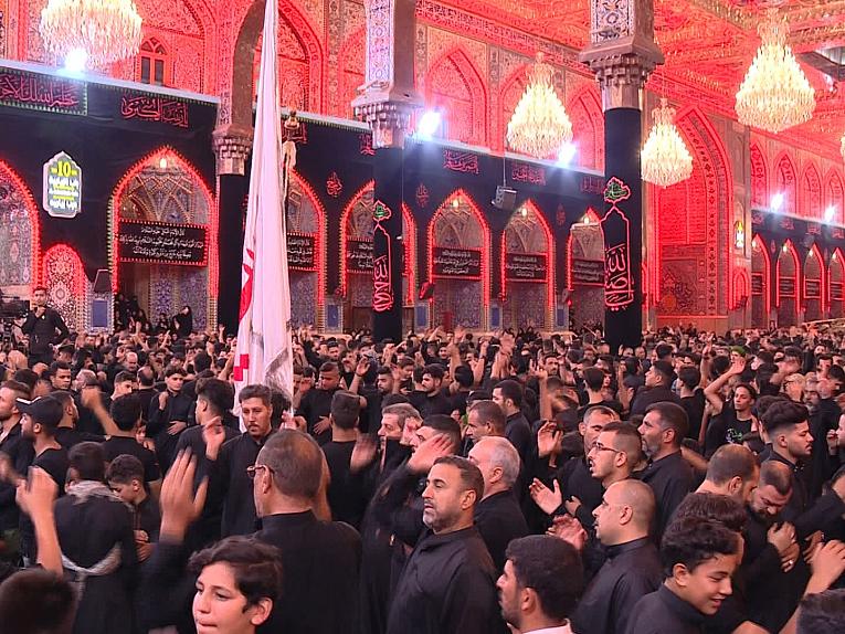 مجلس عزاء العتبة العباسية المقدسة لأحياء ذكرى عاشوراء