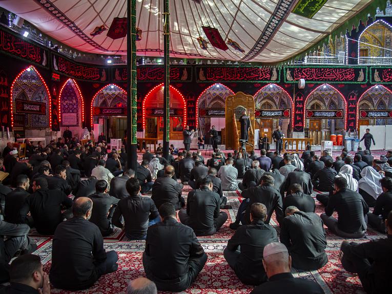 مجلس عزاء العتبة العباسية المقدسة لأحياء ذكرى عاشوراء