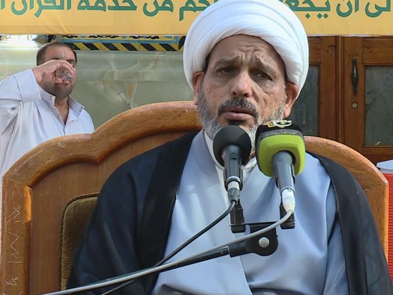 محاضرة بعنوان ( زيارة عاشوراء وآثارها  )للشيخ ستار الكربلائي 